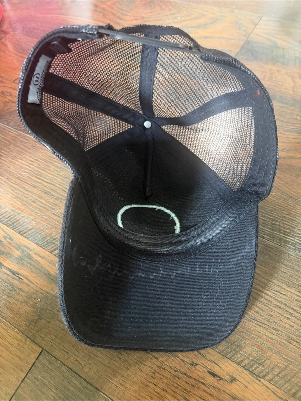 Tom Tom West Hollywood Black Trucker Hat with Teal Logo